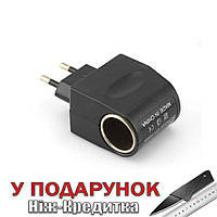 Прикуриватель 6В от 220В Car Charger Switch Черный