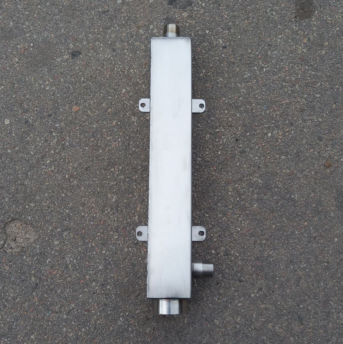 Колба електрокотла з нержавіючої сталі (AISI 304) 2мм, 320 х 80 х 80 мм, фото 1