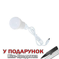 Кемпинговая светодиодная LED-лампа USB Белый