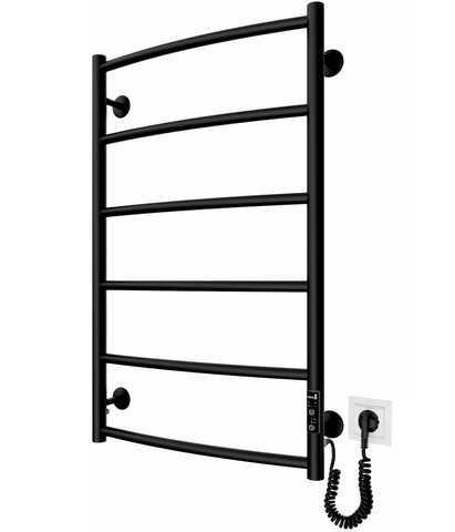 Рушникосушка Mario електрична Класік НР-I, 800x530x85мм, таймер-регулятор, нерж.сталь, чорний матовий Baumar - Завжди Вчасно, фото 1