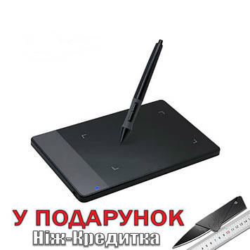 Графічний планшет HUION 420 USB 4.17 x 2.34 дюйма  Чорний