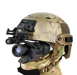 Прилад нічного бачення Night Vision PVS-14 4х (до 400м) із кріпленнями на шолом