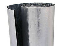Изоляция листовая каучуковая 25мм с клеевой основой и фольгой (8 м2/рулон)
