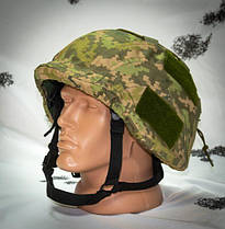 Кавер Kirasa на шолом з козирком Ballistic Helmet KC-HM001 мультикам (KI605), фото 4