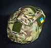 Кавер Kirasa на шолом з козирком Ballistic Helmet KC-HM001 піксель (KI604), фото 7