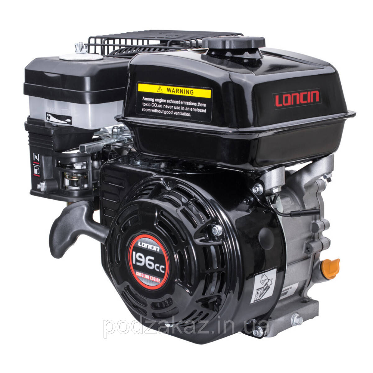 Двигун бензиновий Loncin G200F HLZ, фото 1
