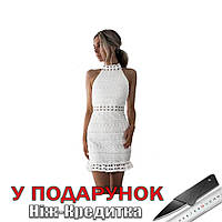 Платье SexMKL из ажурной ткани женское М