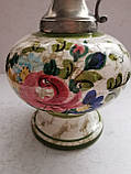 Порцеляновий глечик ваза з олов'яним верхом Німеччина, фото 2