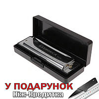 Губная гармошка Harmonica BMT1 Серебристый