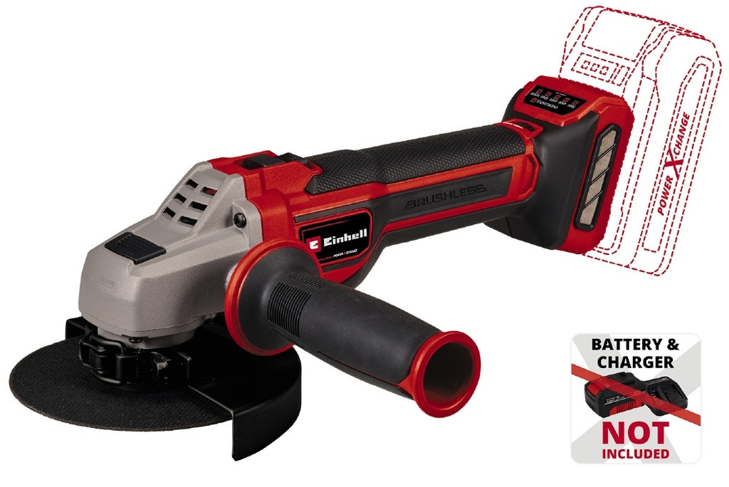 Акумуляторна болгарка Einhell TP-AG 18/125 CE Q Li — Solo (4431155)