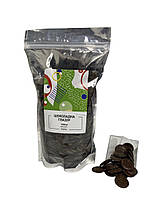 Шоколадная глазурь чёрная (ЧИПСЫ) Без Сахара Малби Фудс 1 кг