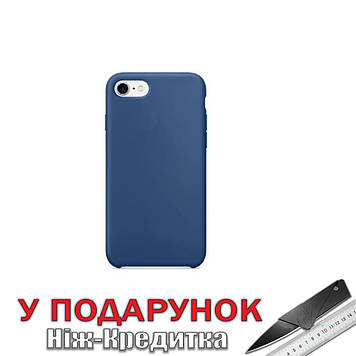 Чохол накладка для iPhone 6 силіконова iPhone 6 Синій