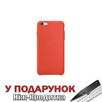 Чехол накладка для iPhone 6 силиконовая iPhone 6 Красный