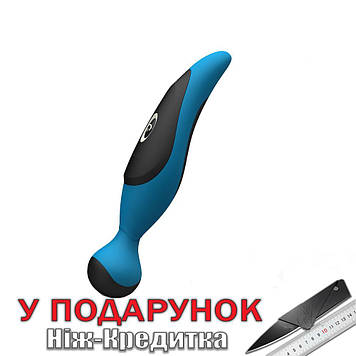 Вібромасажер USB G Spot 18 см х 3,5 см Синій