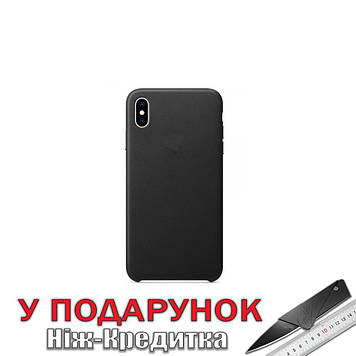 Чохол накладка для iPhone XS силіконова iPhone XS Чорний