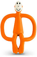 Matchstick Monkey Прорезыватель силиконовый Обезьянка 10,5 см Orange (MM-T-005) Оранжевый