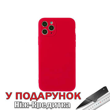 Чохол накладка для iPhone 11 Pro силіконова iPhone 11 Pro Червоний