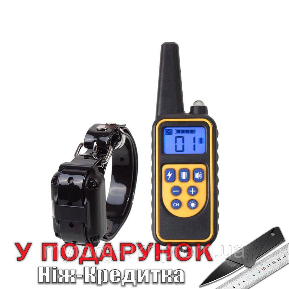 Ошейник Pet DTC800 электронный для дрессировки собак с пультом ДУ 800 м 1 receiver