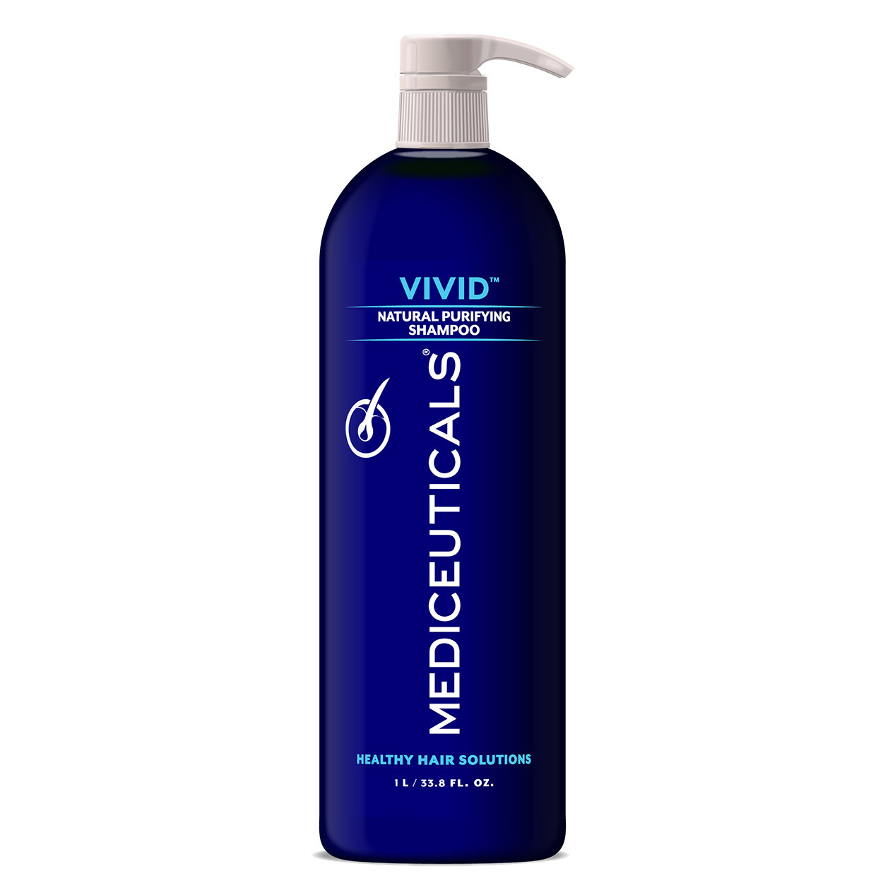 Шампунь для очищення і детоксикації волосся Mediceuticals Healthy Hair Solutions Vivid Shampoo 1000 ml, фото 1