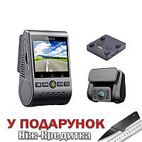 Відеореєстратор Viofo 5 ГГц Wi-Fi Bluetooth Full HD 1080P і другий камерою двоканальний Add Rear GPS