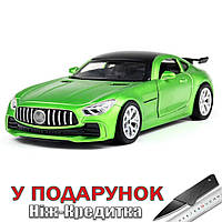 Машинка AMG GT R гоночна іграшкова 1:32 Зелений