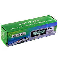 Электронные часы с будильником VST-7065 | Термометр температуры воздуха | Термометр IE-886 гигрометр комнатный