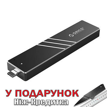 Зовнішній корпус для SSD накопичувача М2 typeM Orico 10 Гбіт / с алюмінієвий корпус typeM Чорний