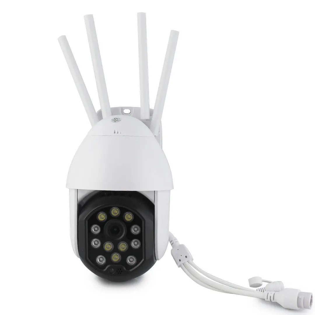 IP Wi-Fi камера C-P11-12 з віддаленим доступом вулична 4 антени + блок живлення