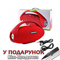 Bluetooth-колонка HOPESTAR H31 BIG c функцией speakerphone радиоPowerBank Красный