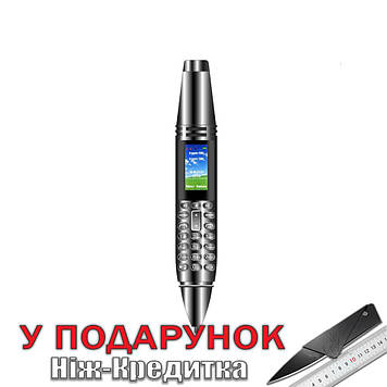 Ручка телефон Uniwa AK007 2 SIM карти GSM 2G  Чорний