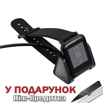 Док-станція зарядка для годин Xiaomi Amazfit Bip магнітна  Чорний