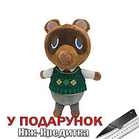 Мягкая игрушка Tom Nook Animal Crossing 20 см Коричневый