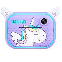 Детская фото-видео камера с моментальной печатью Unicorn WiFi