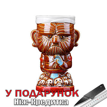 Чашка гуртка Tiki Soul гавайська керамічна 520 мл