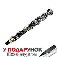 Ручка пір'яна Jinhao Змія з нержавіючої сталі сріблястий