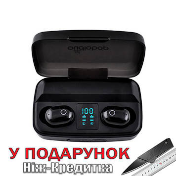 Bluetooth навушники OD BT011 з кейсом  Чорний