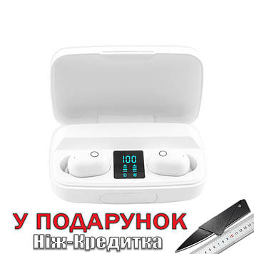 Bluetooth навушники OD BT011 з кейсом  Білий