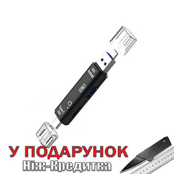 Кард-рідер 5 в 1 Micro USB Type-C USB USB 2.0 MicroSD (TF)