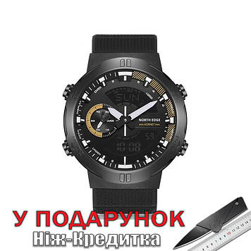 Годинник North Edge Hornet водонепроникний тактичний  Жовтий