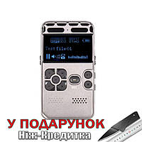 Професійний цифровий диктофон BauTech 8 ГБ з активацією голосом USB Mp3