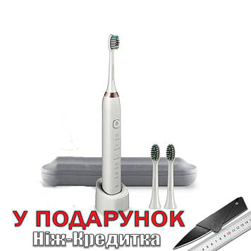 Зубна щітка Digoo DG YS11 електрична ультразвукова USB з насадками  Белый