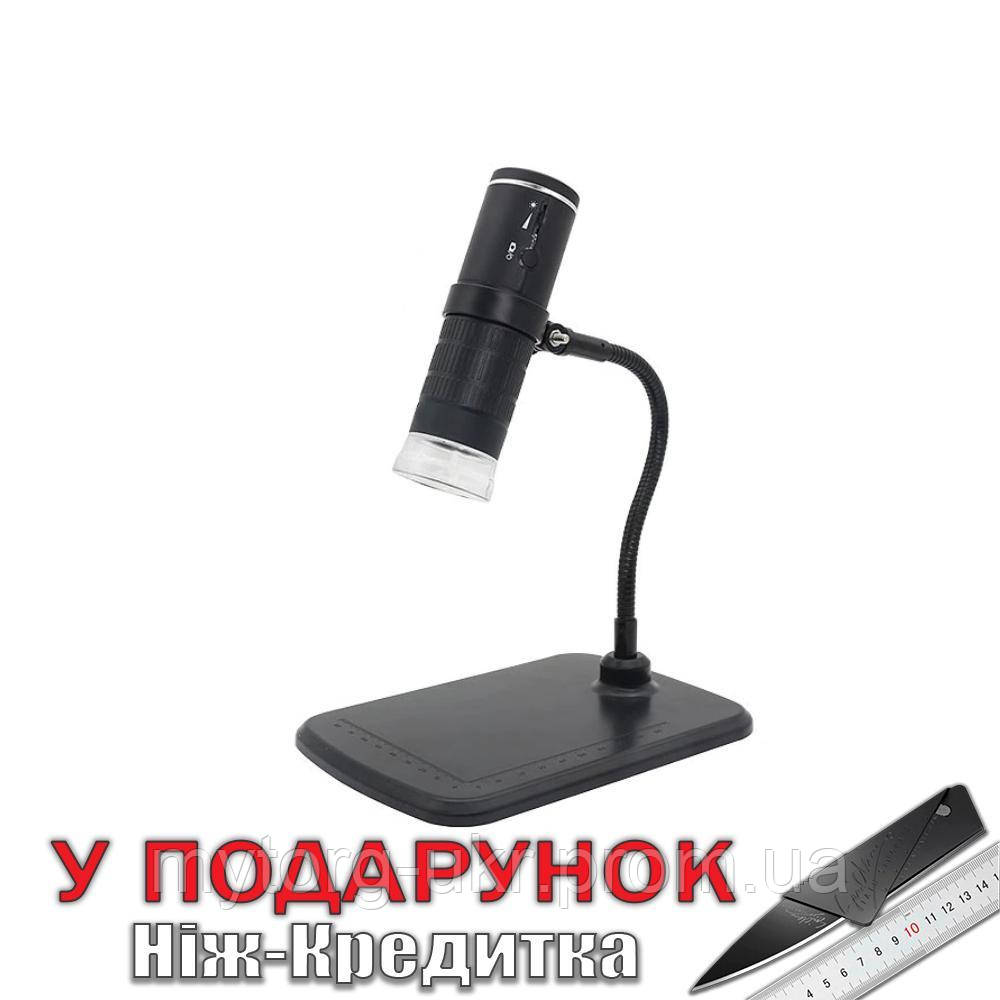 Цифровий мікроскоп WiFi 1000X збільшення FHD 1080P і світлодіодним ...