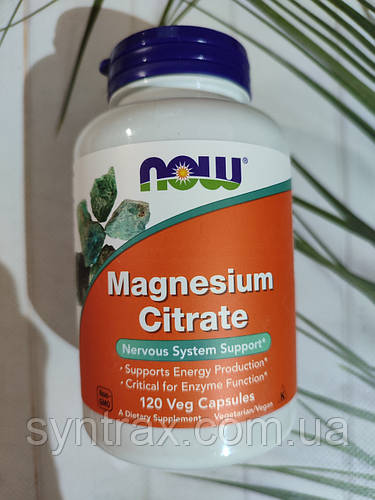 Now Foods Magnesium Citrate 120 veg caps ,цитрат магния Нау (ID ...