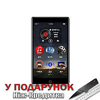 MP3 плеер Ruizu H1 Bluetooth 8 ГБ + 64 ГБ MicroSD + 64 ГБ MicroSD Черный