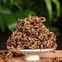 Китайский органик черный чай сбор весна 2023 г..Organic honey yunnan emperor gold bud dian hong black tea