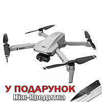 Квадрокоптер дрон KF102 з двоосьовою 4K камерою Wi-Fi GPS та кейс KF102 Білий