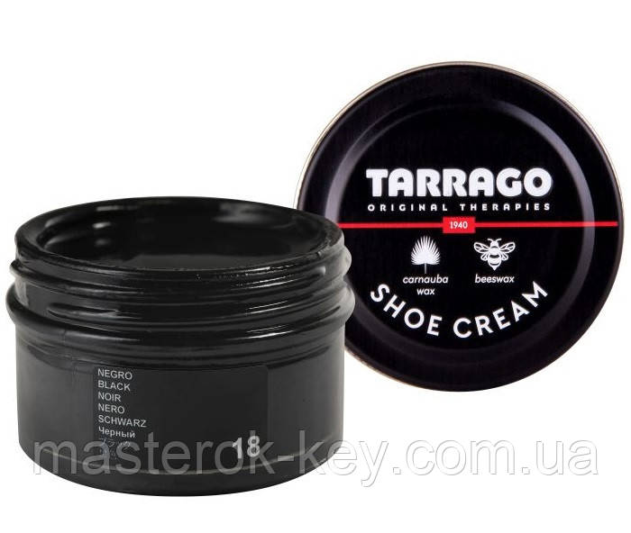 Крем для гладкой кожи Tarrago Shoe Cream 50 мл цвет черный (18) - фото 1 - id-p630836033