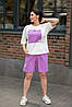 Костюм жіночий з шортами та футболкою, фото 9