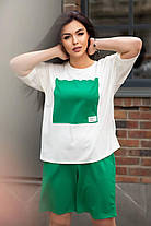 Костюм жіночий з шортами та футболкою, фото 5