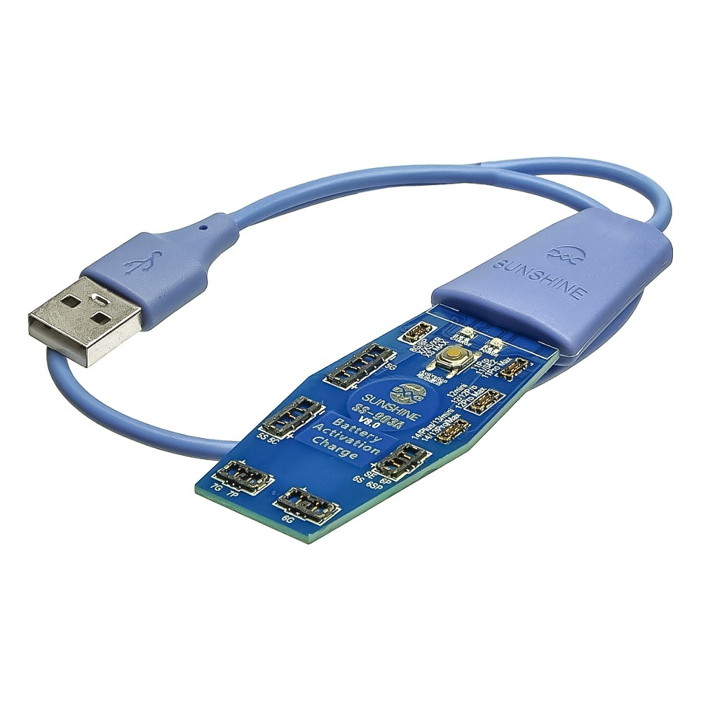 TU TU Плата активации и зарядки аккумуляторов Sunshine SS-903A (5G -14 Pro Max)